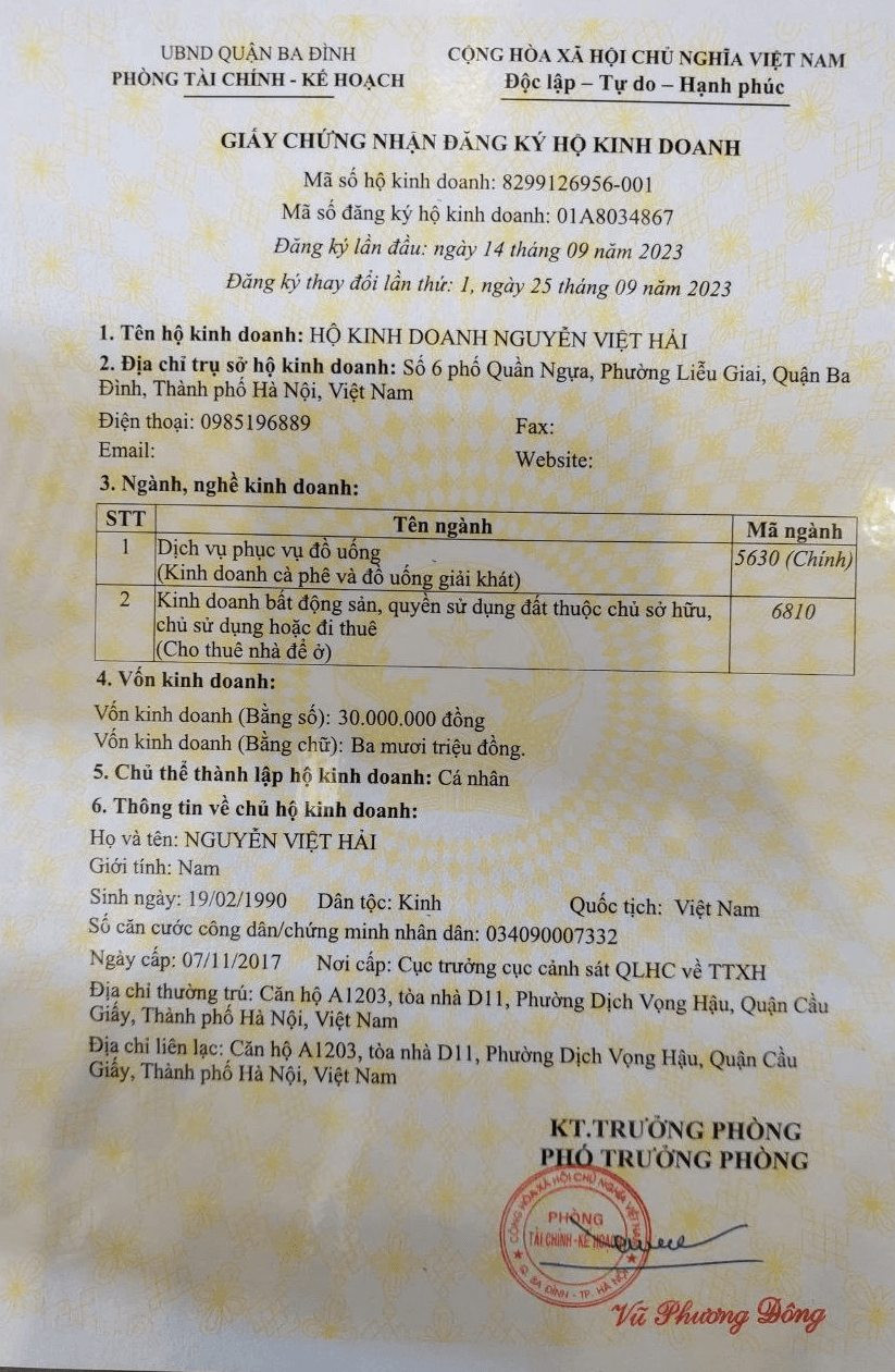 Bán nhà khu vực Thanh xuân